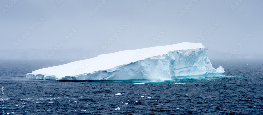 Huge iceberg in Antarctica