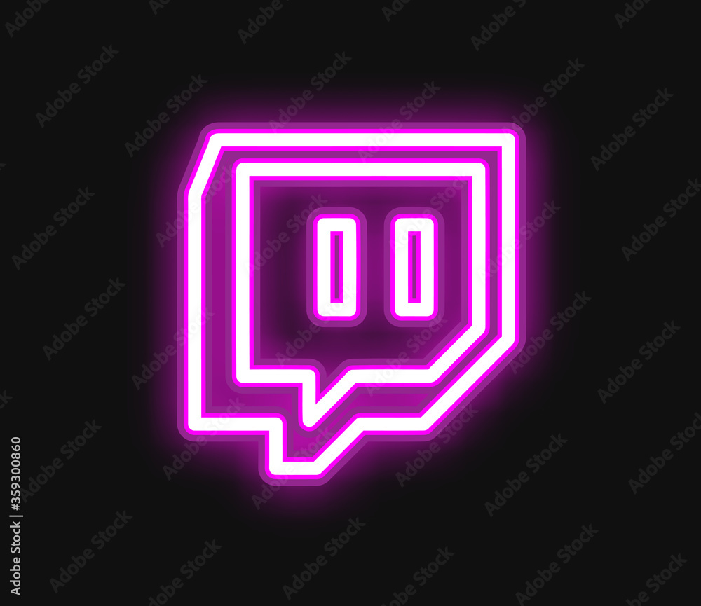 twitch logo. twitch photo .twitch background Stock Photo | Adobe Stock