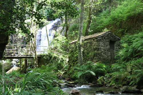 Cabreia, cascata; Sever do Vouga, Portugal