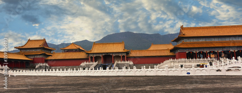 Hengdian City of Film and Television, Panorama of Beijing Forbidden City in Zhejiang Province, China
