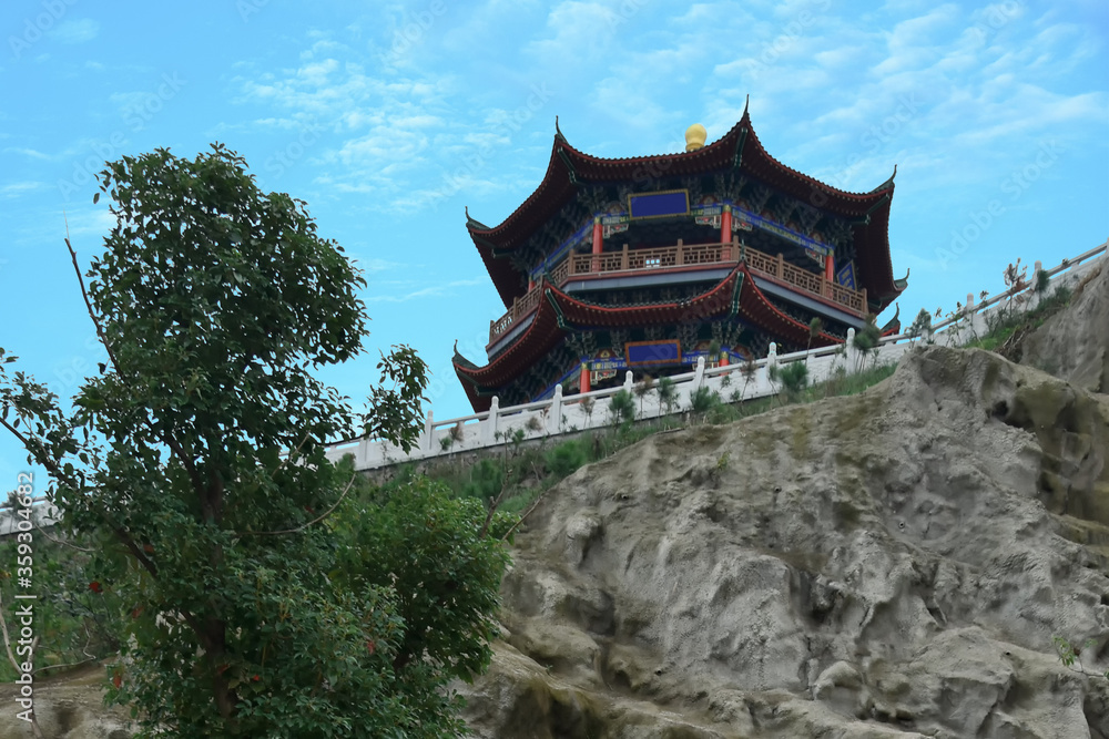 Hengdian City of Film and Television, Panorama of Beijing Forbidden City in Zhejiang Province, China Hengdian City of Film and Television, Panorama of Beijing Forbidden City in Zhejiang Province, China