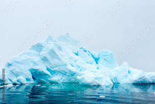 Beautiful view of the ice of Antarctica © Anton Ivanov Photo