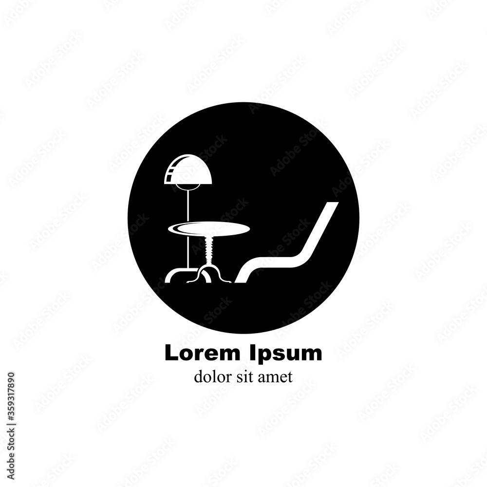 Furniture logo. This logo is ideal for an furniture company, interior design company, decor expert, production company, etc. Vector illustration
Furniture logo. This logo is ideal for an furniture company, interior design company, decor expert, production company, etc. Vector illustration