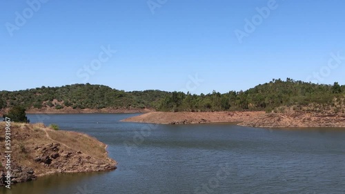 Vista da Barragem do Pego do Altar Portugal

