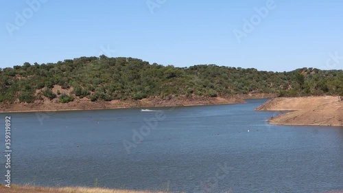 Vista da Barragem do Pego do Altar Portugal
