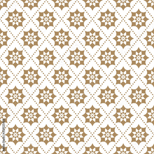 Diamond star seamless repeat pattern background