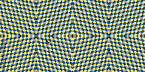 Distortion effect. Futuristic pattern - distortion effect. Hypnotic optical illusion. Moving Optical Illusions That Will Hurt Your Brain. Seamless optical illusion with moving Background