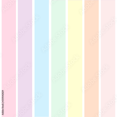 Rainbow color background abstract illustration - Vector striped template