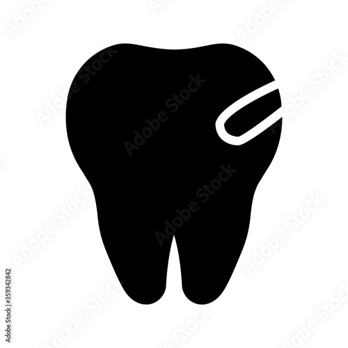 Dental sealant icon