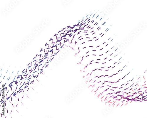 Abstract background blend wave line design for Wallpaper, Banner, Background, Card, Book Illustration, landing page