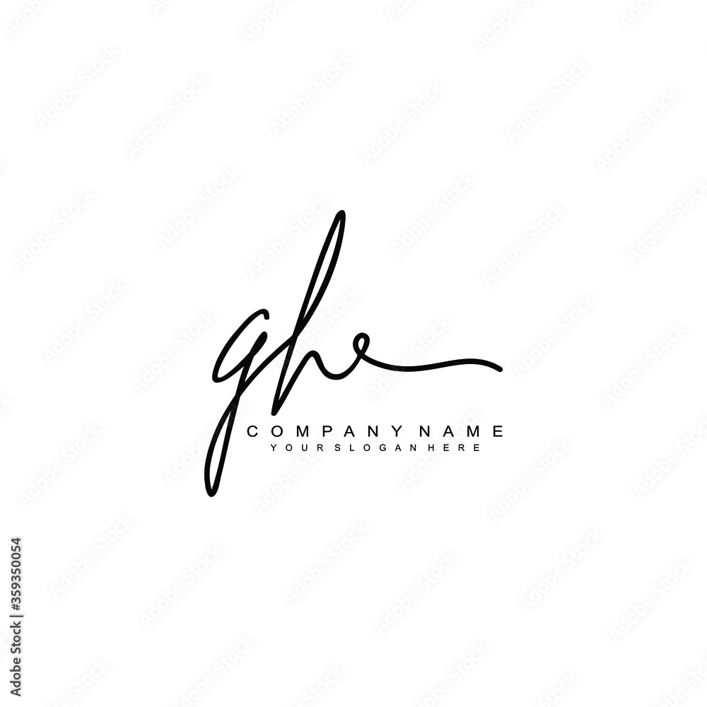 GH initials signature logo. Handwriting logo vector templates. Hand drawn Calligraphy lettering Vector illustration.
GH initials signature logo. Handwriting logo vector templates. Hand drawn Calligraphy lettering Vector illustration.