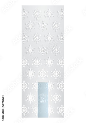 snowflake banner