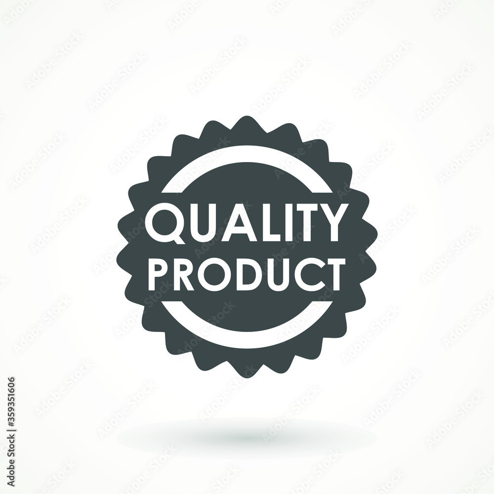 Quality product Ribbon Approved certificate icon isolated on white background Quality product Ribbon Approved certificate icon isolated on white background
