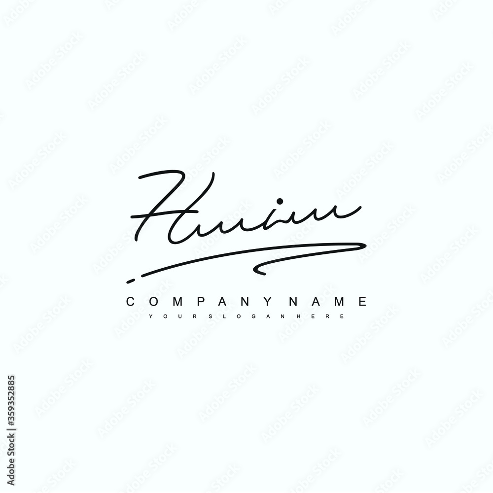 HI initials signature logo. Handwriting logo vector templates. Hand drawn Calligraphy lettering Vector illustration. HI initials signature logo. Handwriting logo vector templates. Hand drawn Calligraphy lettering Vector illustration.