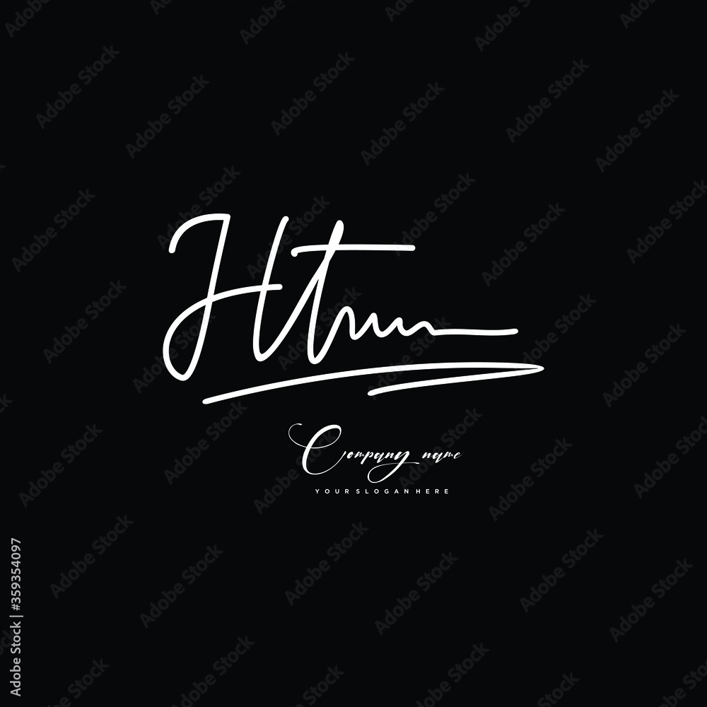 HT initials signature logo. Handwriting logo vector templates. Hand drawn Calligraphy lettering Vector illustration. HT initials signature logo. Handwriting logo vector templates. Hand drawn Calligraphy lettering Vector illustration.