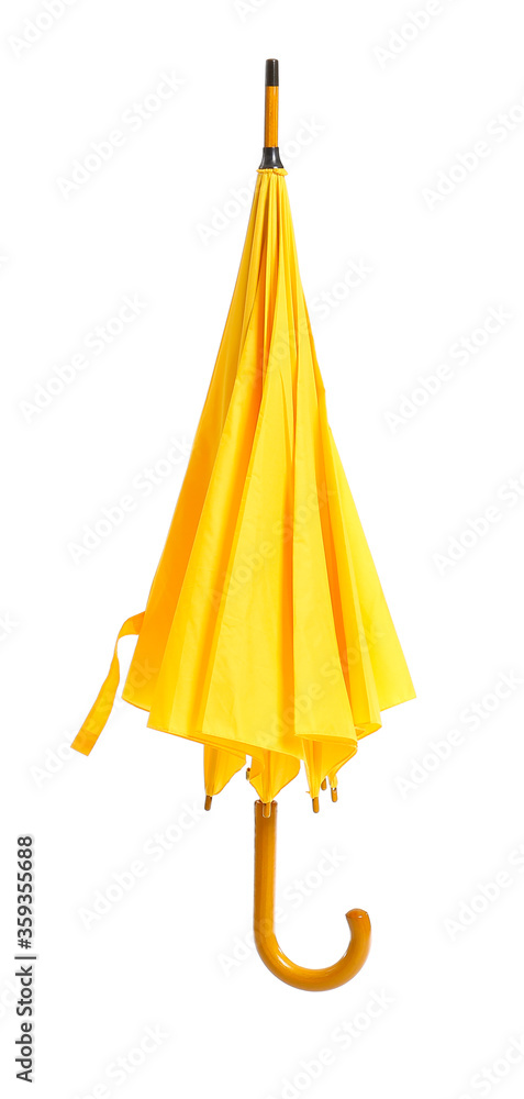 Stylish umbrella on white background Stylish umbrella on white background