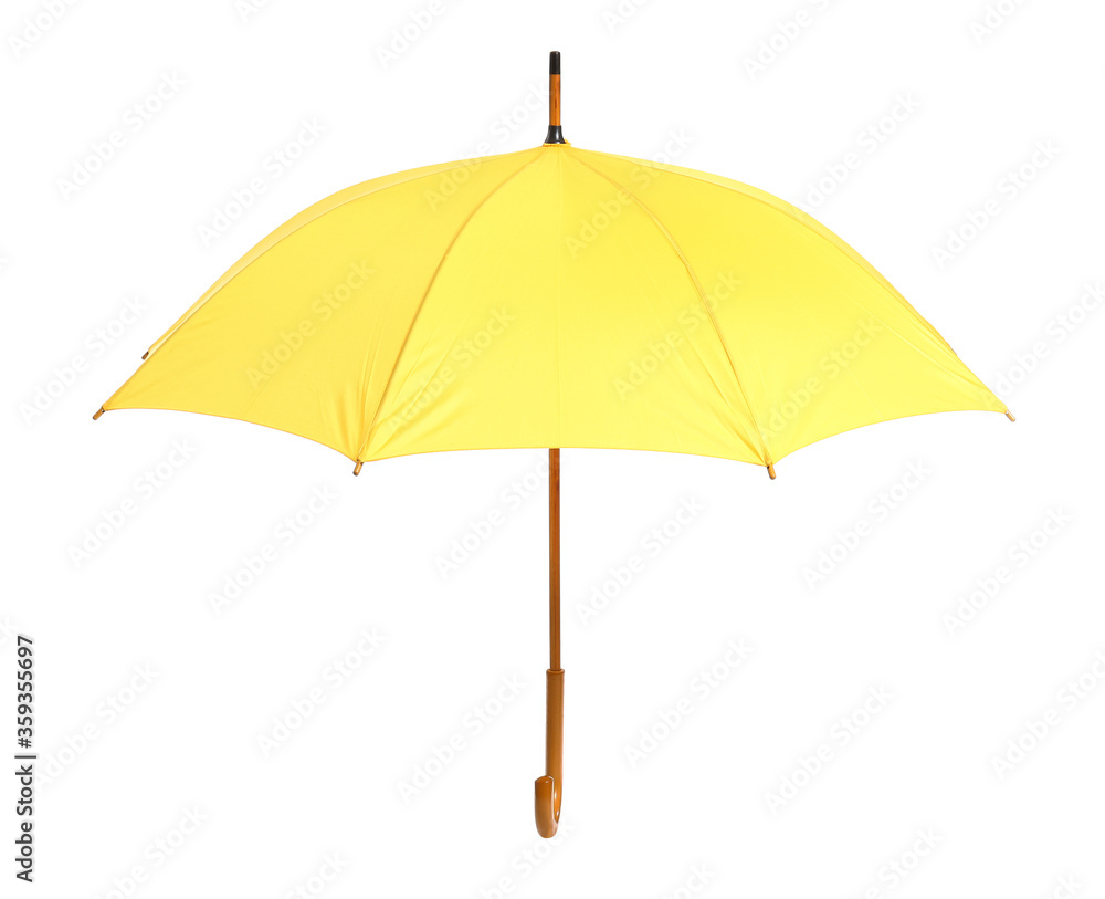 Stylish umbrella on white background Stylish umbrella on white background