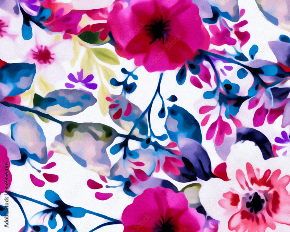 Fototapeta premium Abstract Flowers 