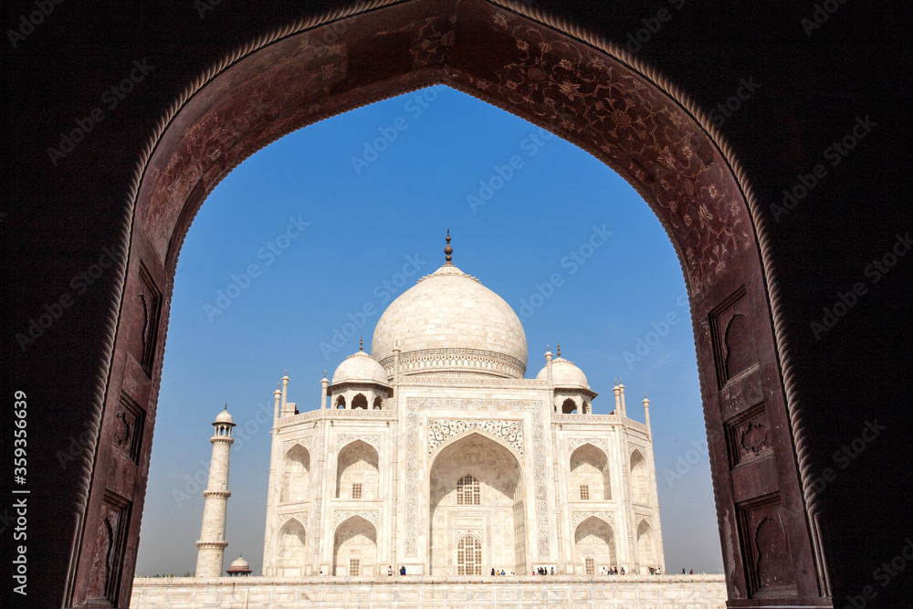 Taj mahal, 7 wonder of the world in Agra, India