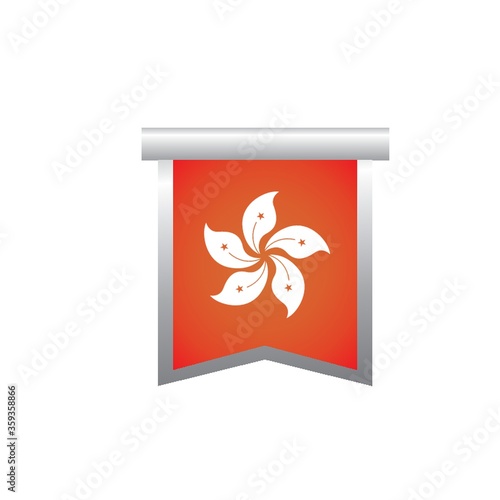 hong kong flag pennant
