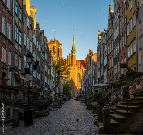 Mariacka Street, Amber Street in Gdansk