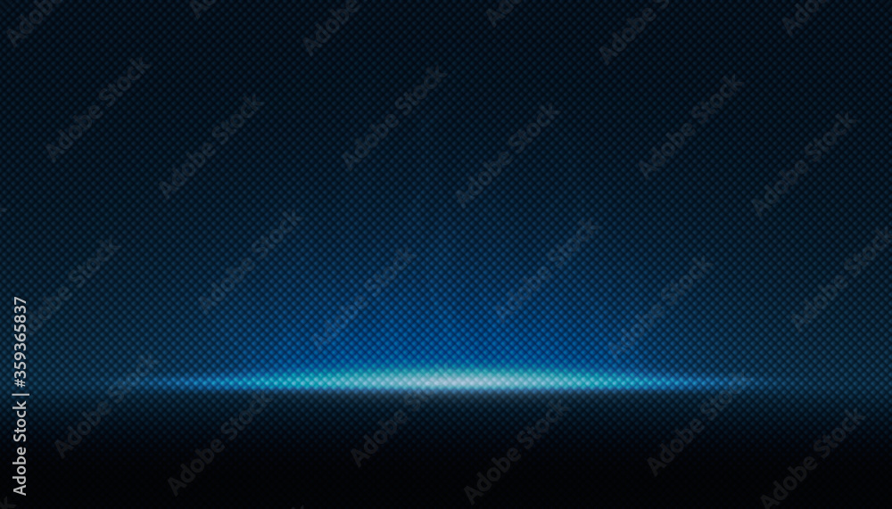 deep blue background with horizontal luminous line.