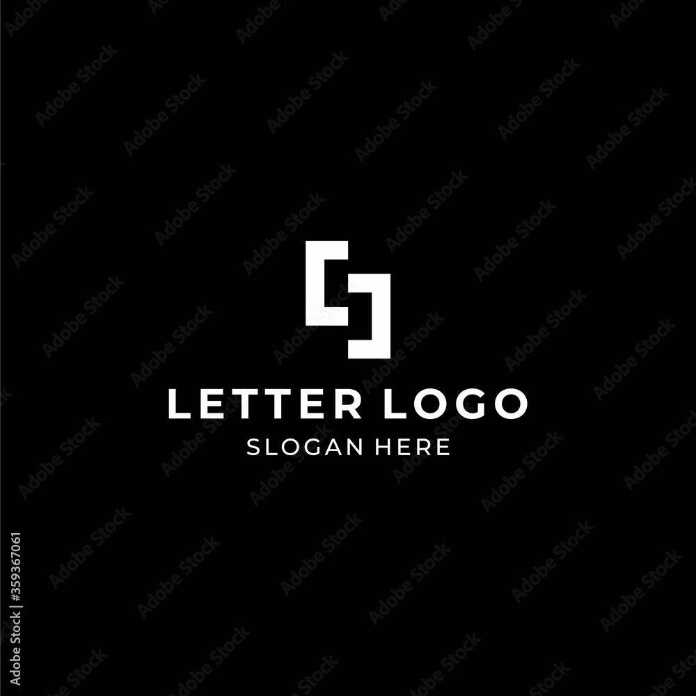 Modern logo design of letter C on clear background colours - EPS10 - Vector. Modern logo design of letter C on clear background colours - EPS10 - Vector.