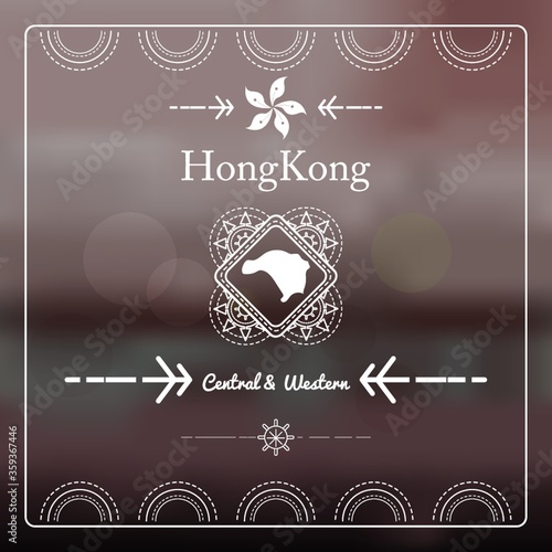 map of central and western