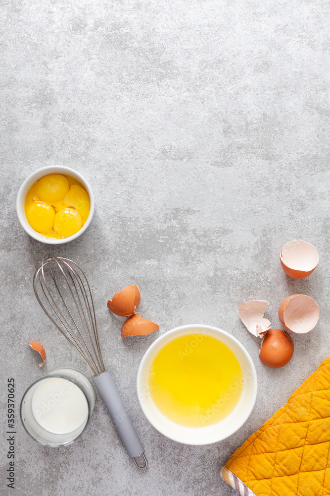 Yolks and squirrels in the kitchen cooking Yolks and squirrels in the kitchen cooking