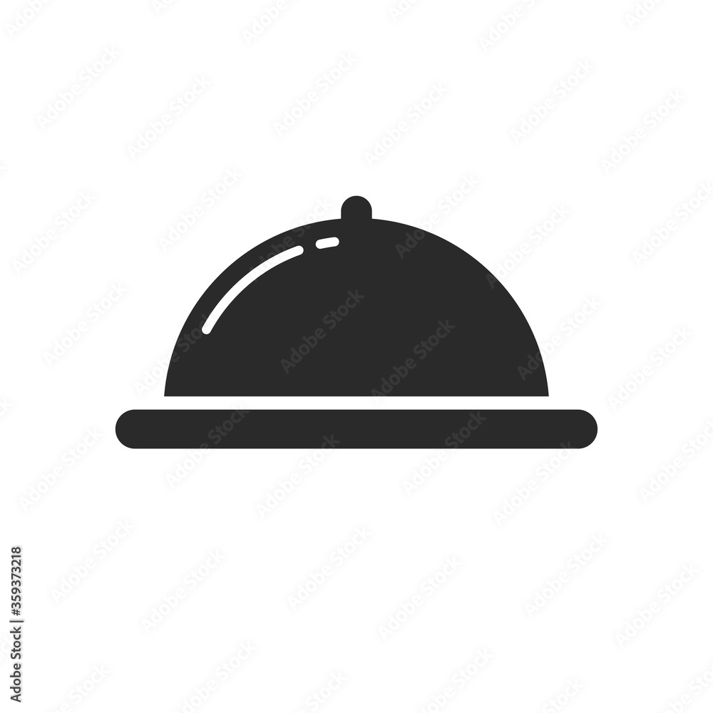 dish icon vector design illustration dish icon vector design illustration