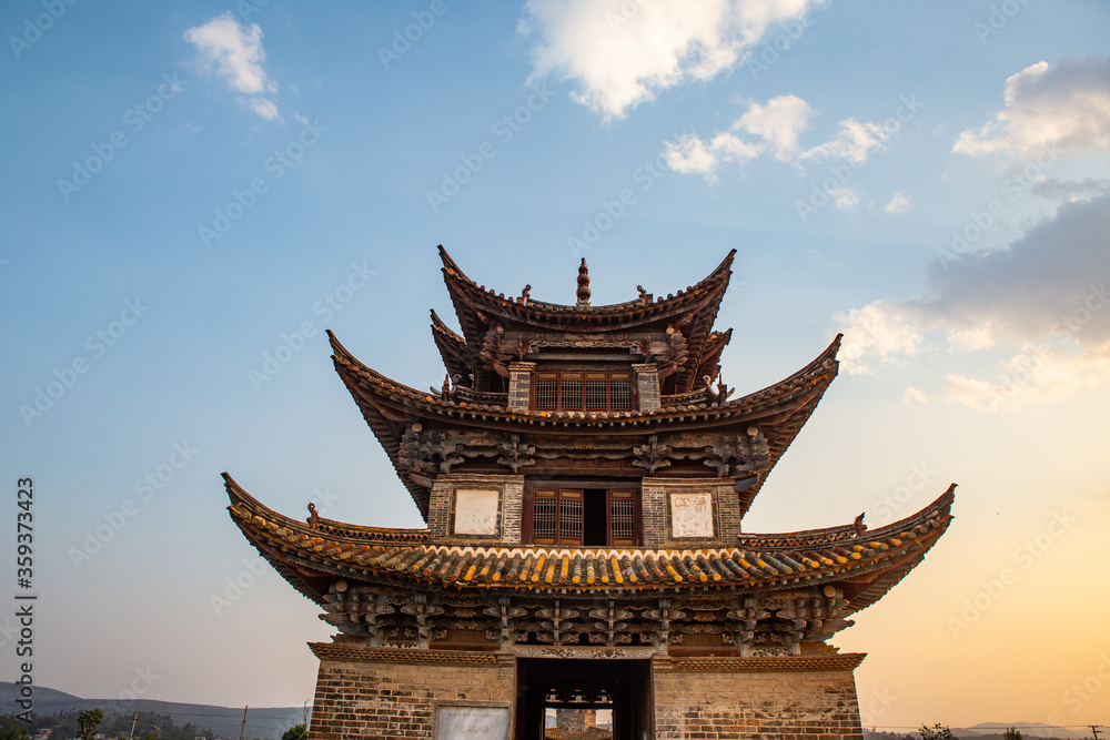 Double Dragon bridge, a historic and traditional Chinese bridge in Yunnan, China. Double Dragon bridge, a historic and traditional Chinese bridge in Yunnan, China.