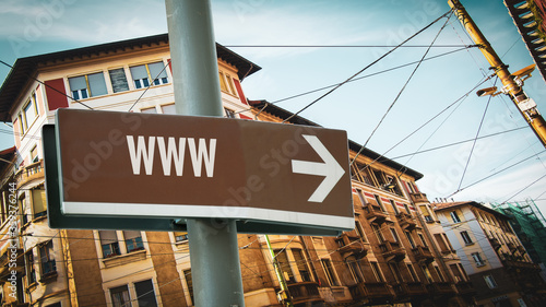Street Sign to WWW