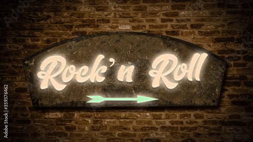 Street Sign to Rockn Roll