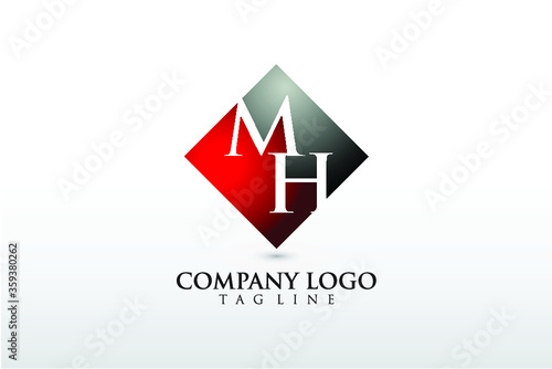 MH, HM company logo vector