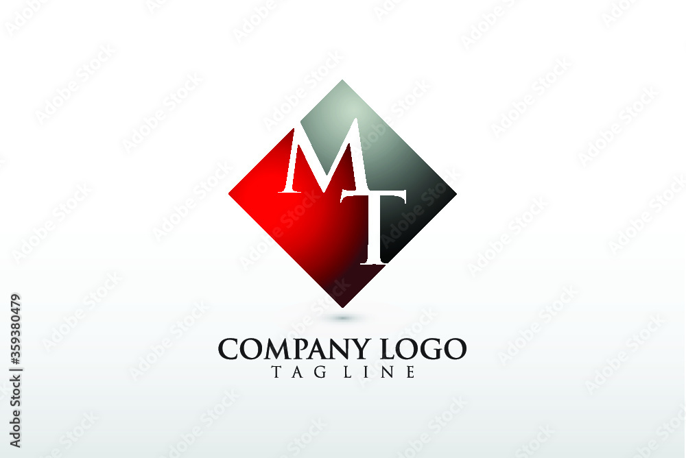 MT, TM company logo vector MT, TM company logo vector