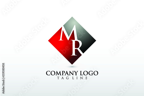 MR, RM company logo vector