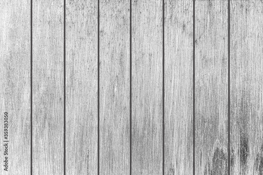 Naklejka premium Wood plank white timber texture background.Vintage table plywood woodwork hardwoods at summer for copy space.