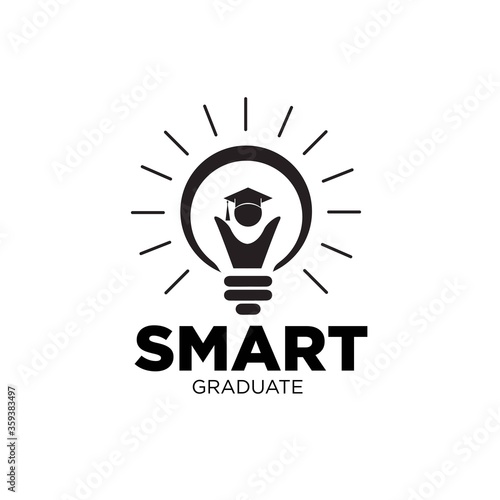smart lamp graduate logo designs inspirations scholl and academy