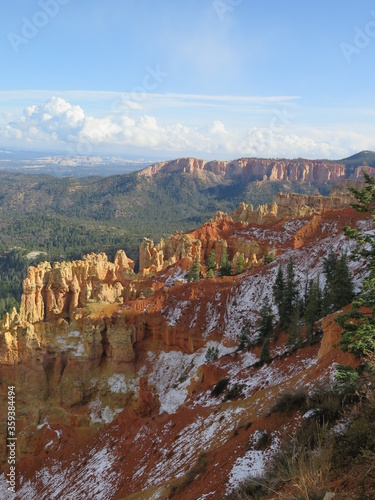 the Ponderosa Point in the Bryce Canyon National Park in Utah in the month of November, USA