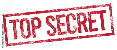 Top Secret Stamp. Vector Grungy Icon.