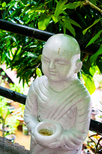 close up shot of budhdha statue.