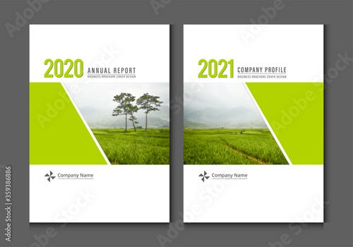 Cover design for annual report business catalog company profile brochure magazine flyer booklet poster banner. A4 template design element cover vector.