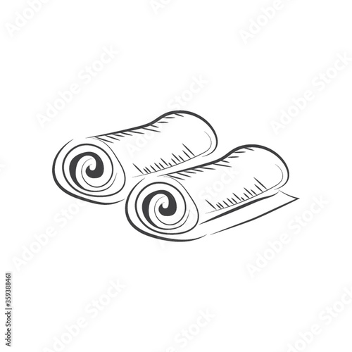 towel rolls