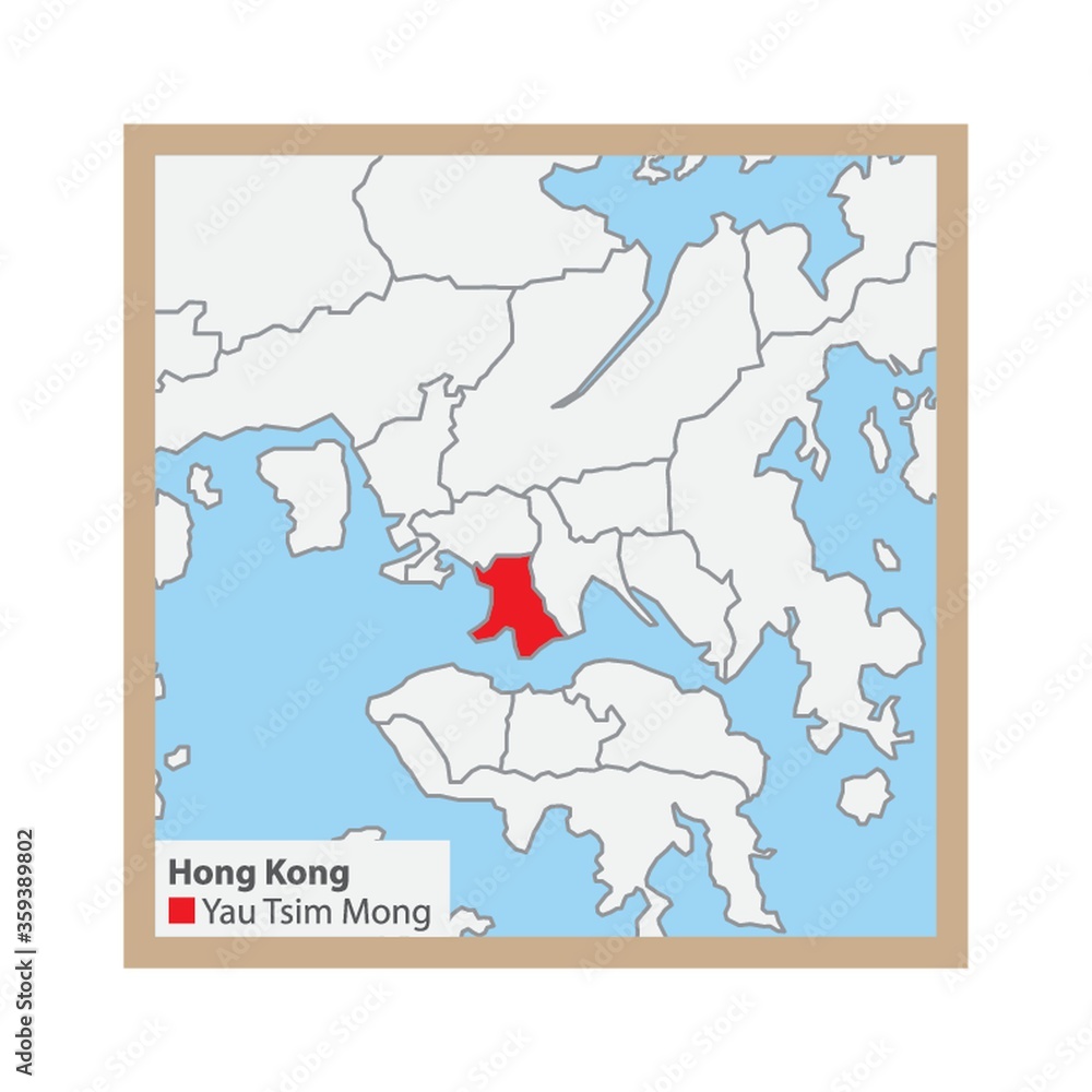 yau tsim mong state map