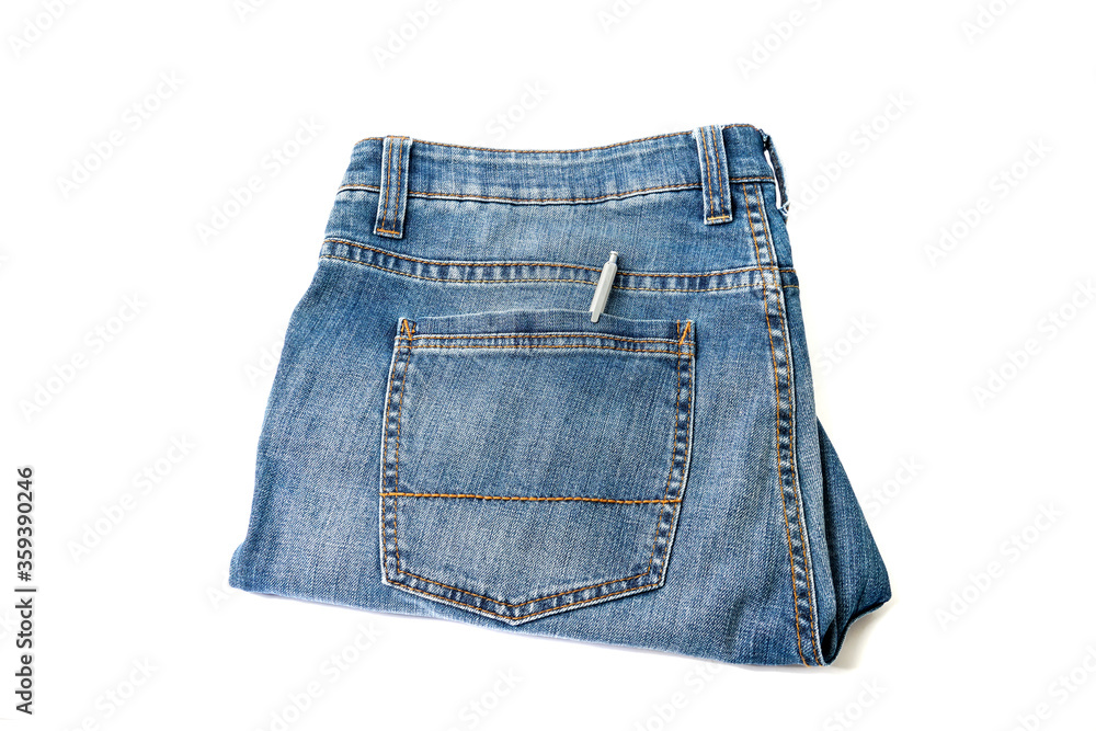 Jeans und Kugelschreiber Jeans und Kugelschreiber