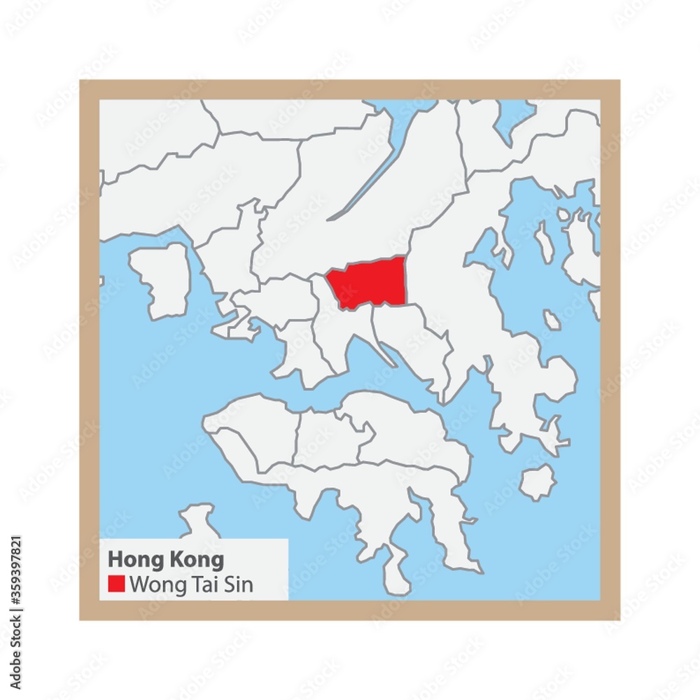 wong tai sin state map