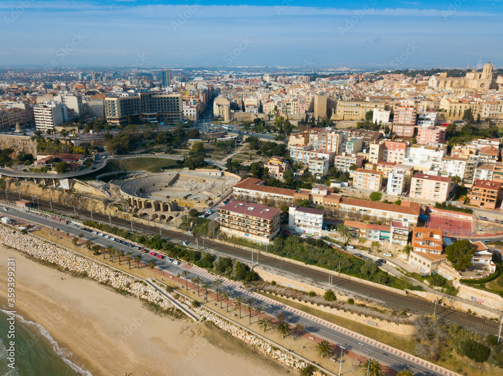 Modern cityscape of Tarragona