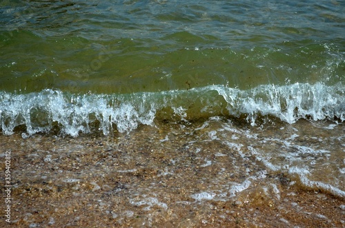 water flowing into the sea