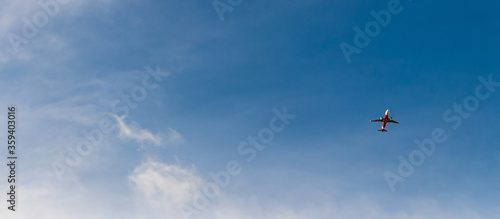 Wallpaper Mural the plane  flying in the sky Torontodigital.ca