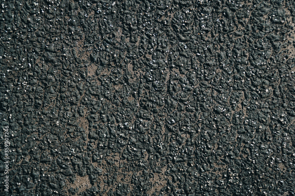 Texture of small stone chips close up Texture of small stone chips close up